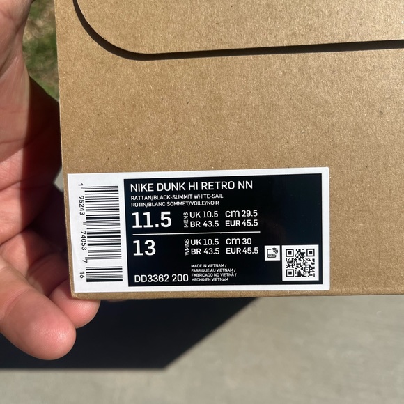 Nike Dunk High Next Nature Toasty Rattan (DD3362-200) Men's Size 11.5 - Picture 5 of 7